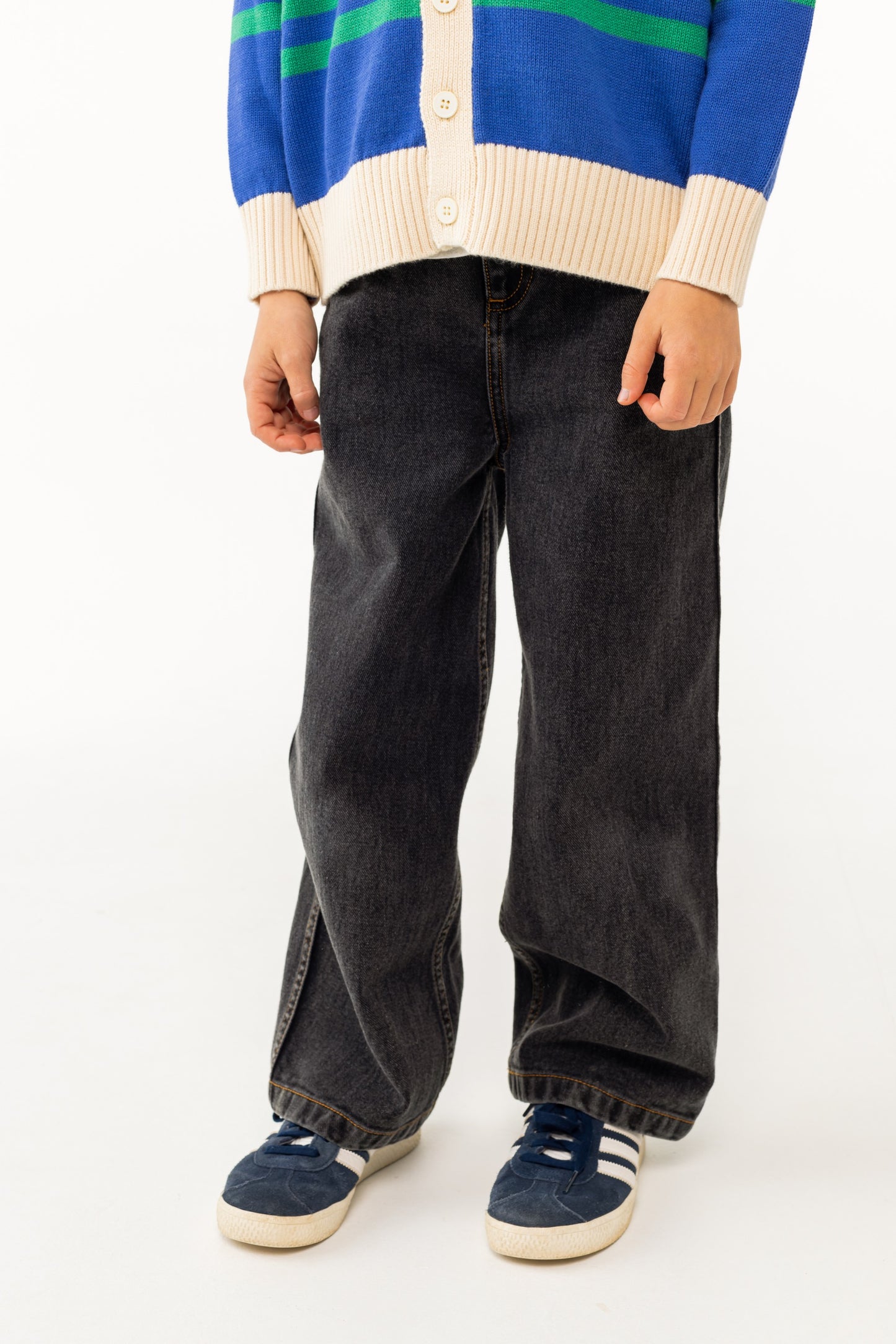 Tinycottons straight jeans BLACK / 12Y