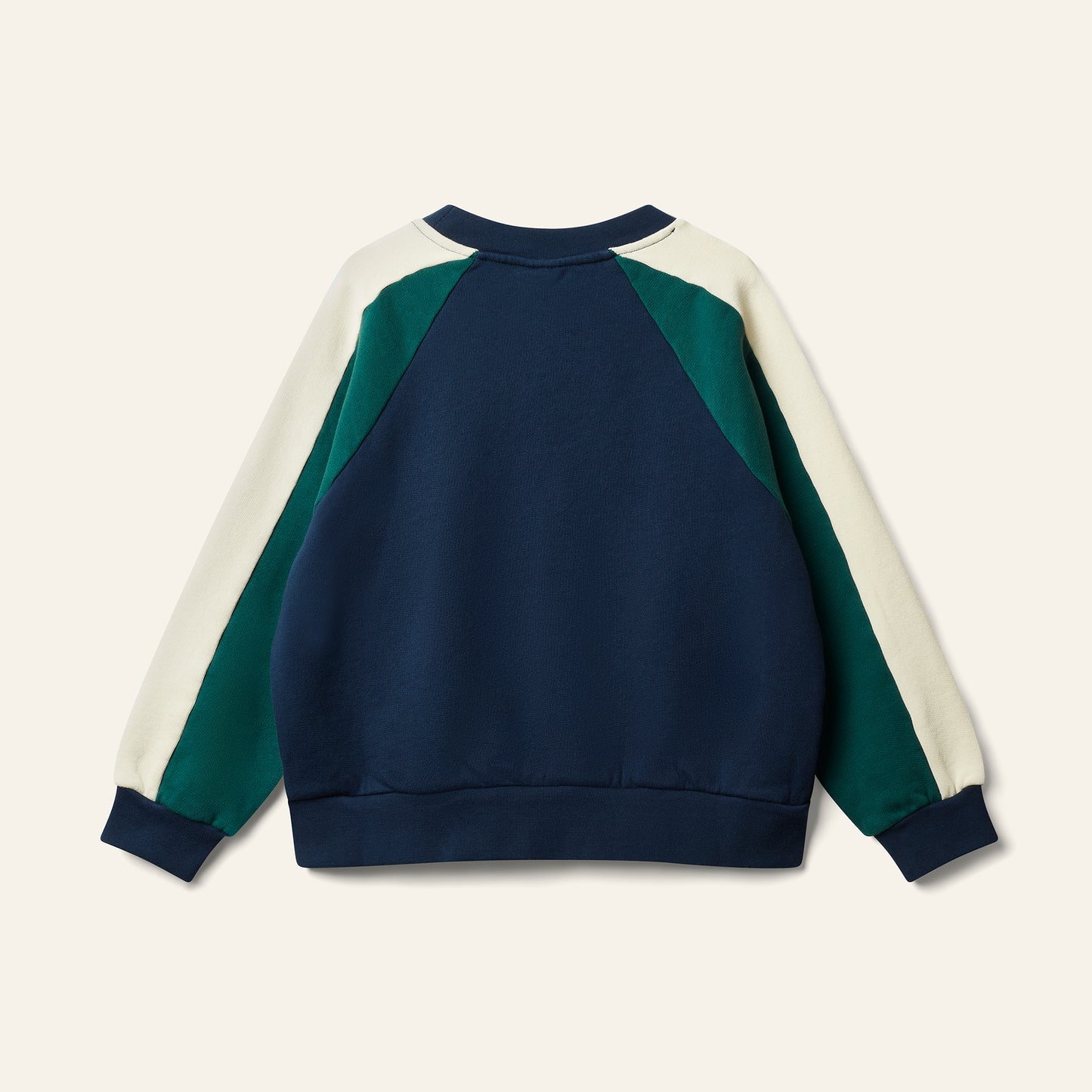 Wynken WYNK panel sweat navy green