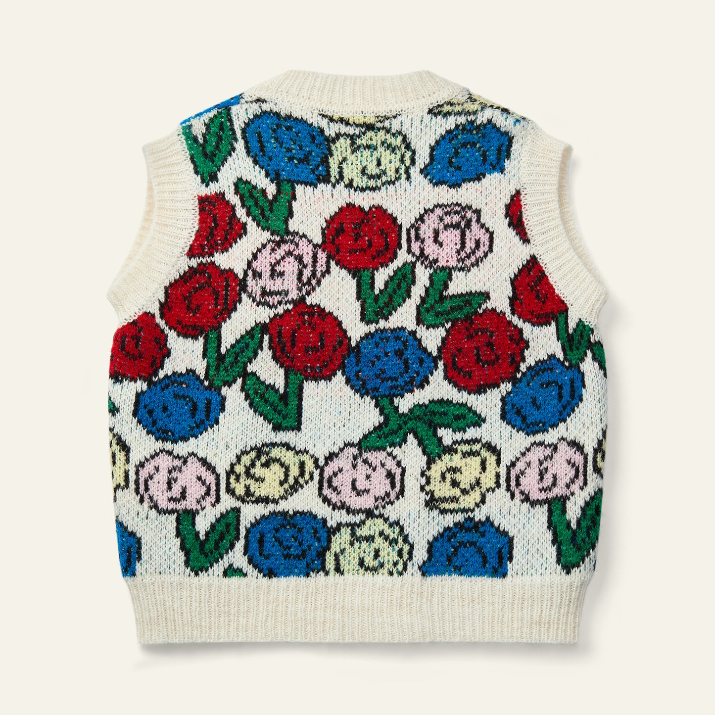 Wynken KUKKA waistcoat floral colour