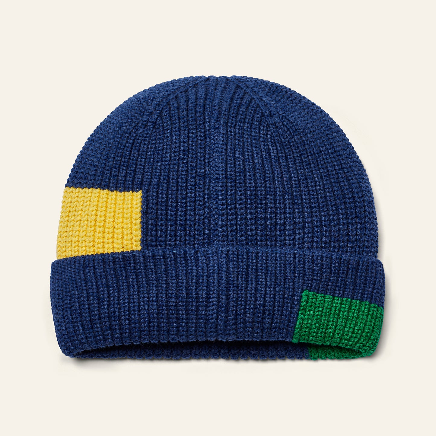 Wynken BLOCK beanie navy multi