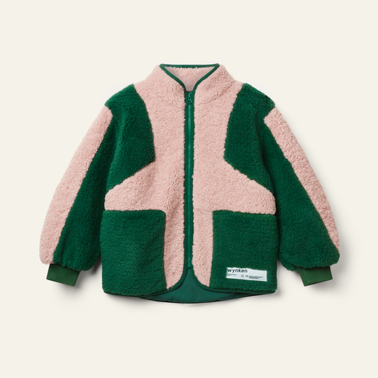 Wynken WILDERNESS Jacket blush pink python green