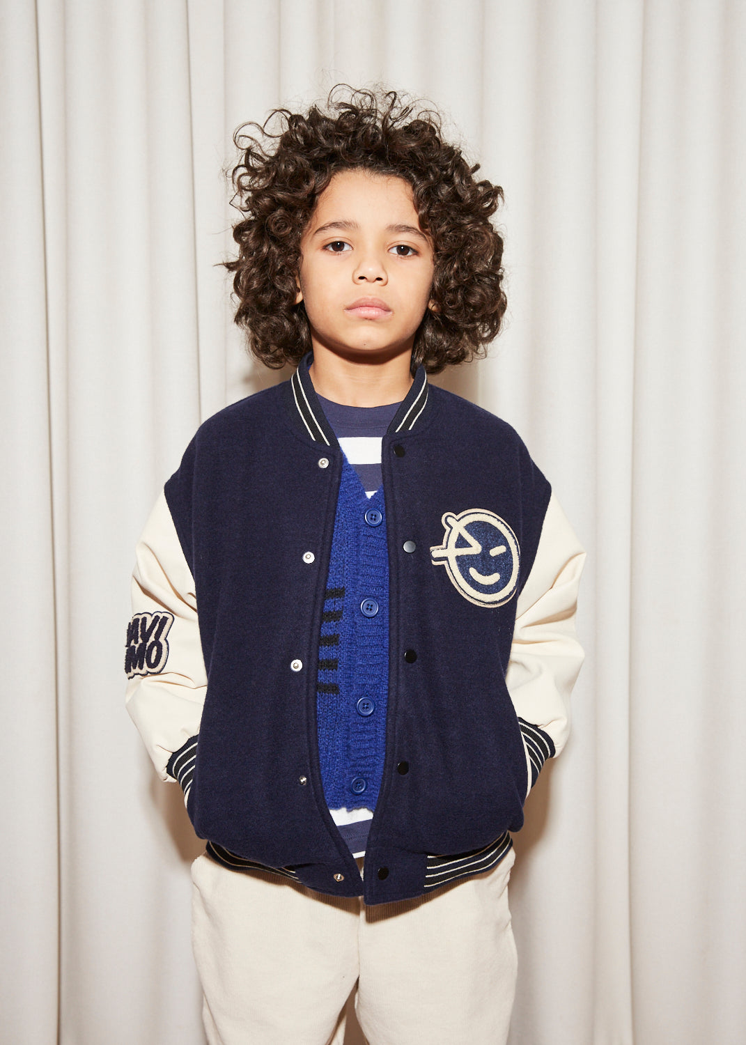 Wynken MAKO Bomber navy cream