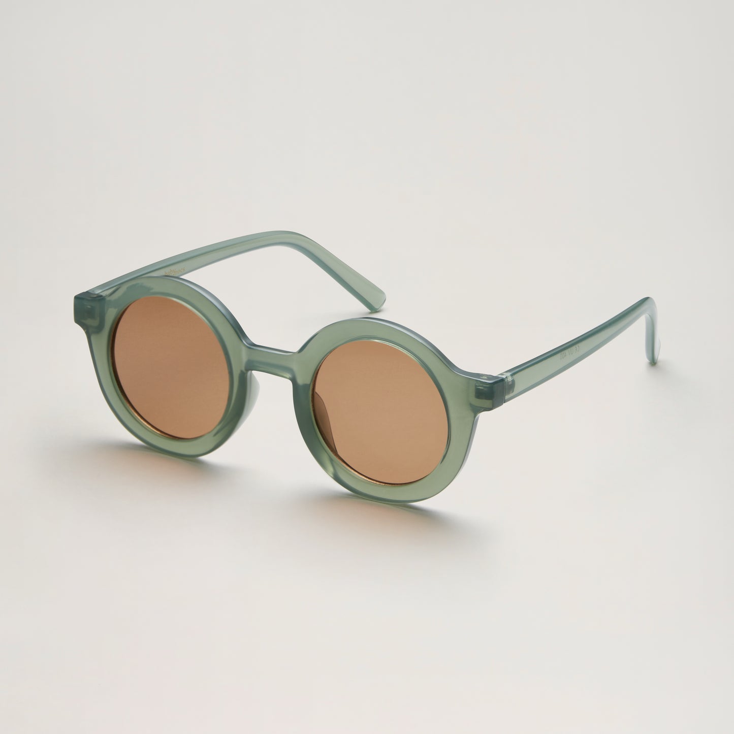 Signature round sunnies OLIVE (ADULT)