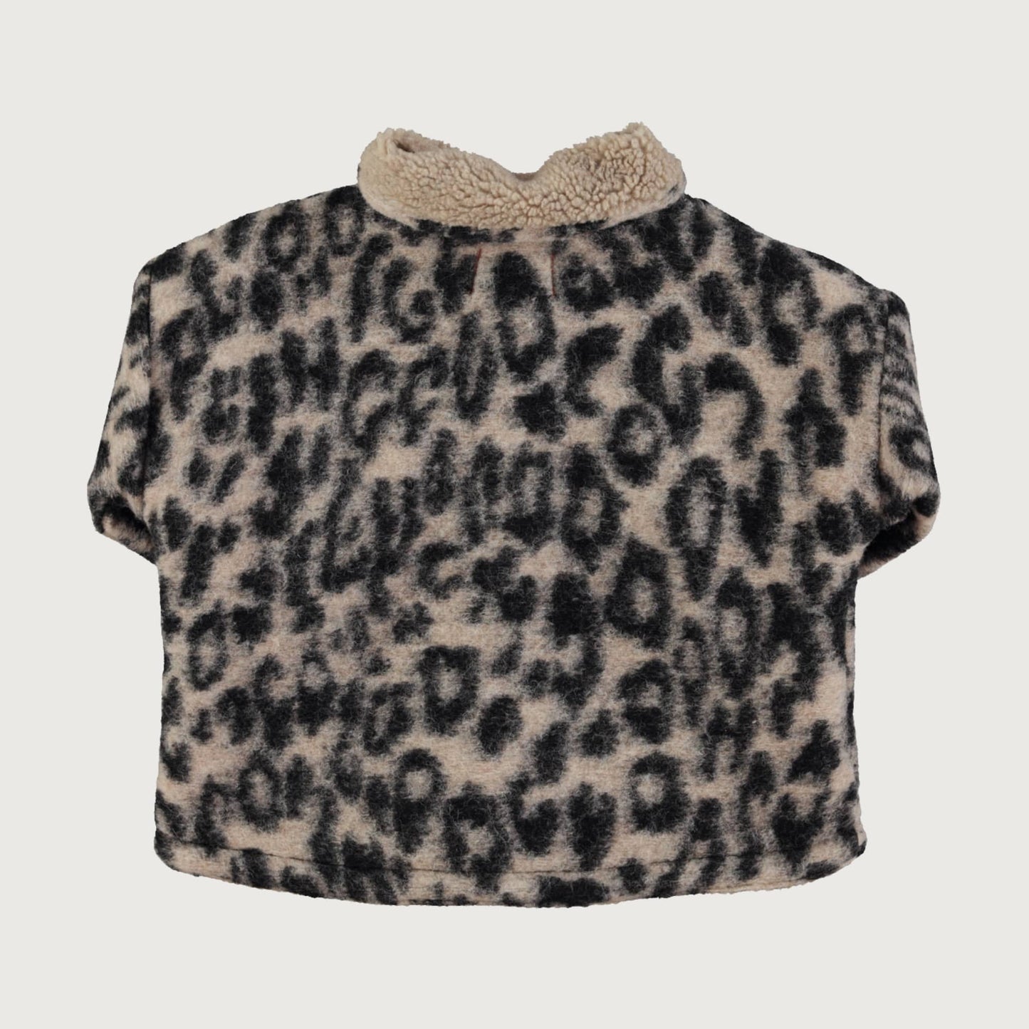 Piupiuchick Jacket ecru with ANIMAL print