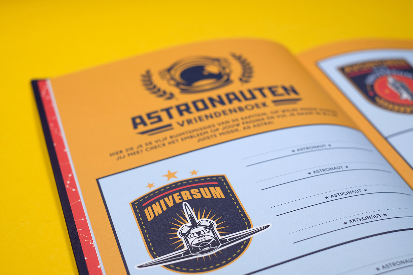 Stratier Vriendenboek: ASTRONAUTEN