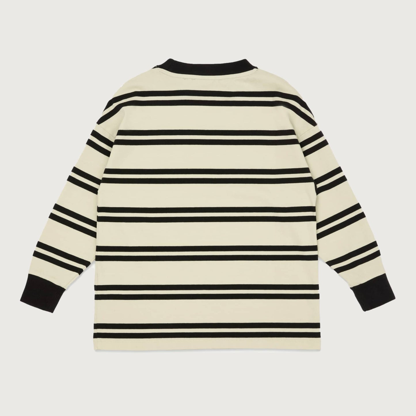 Main Story band tee angora stripe
