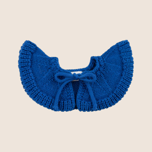 We Are GOMMU solid collar blue