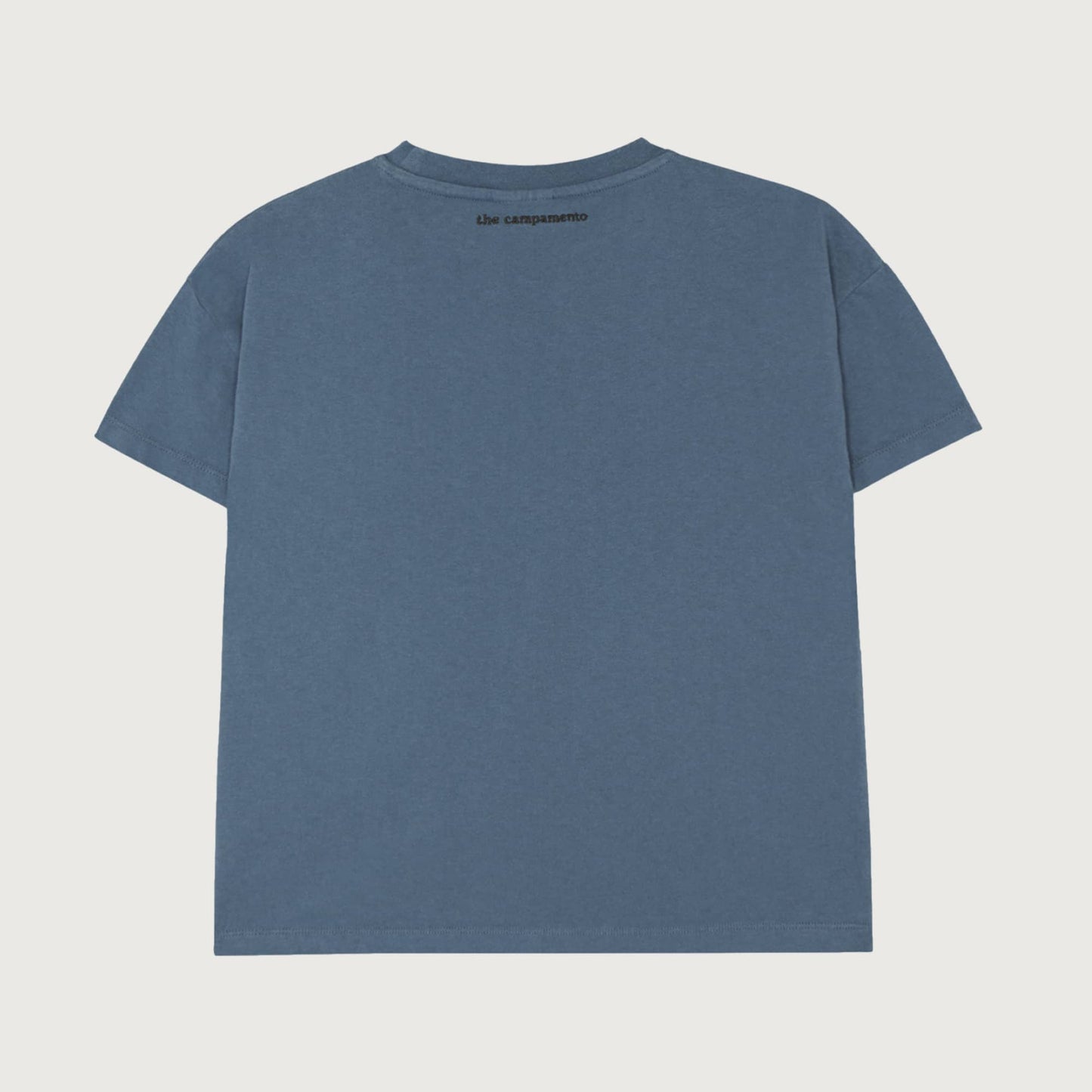 The Campamento PLAYFUL DOGS T-shirt blue