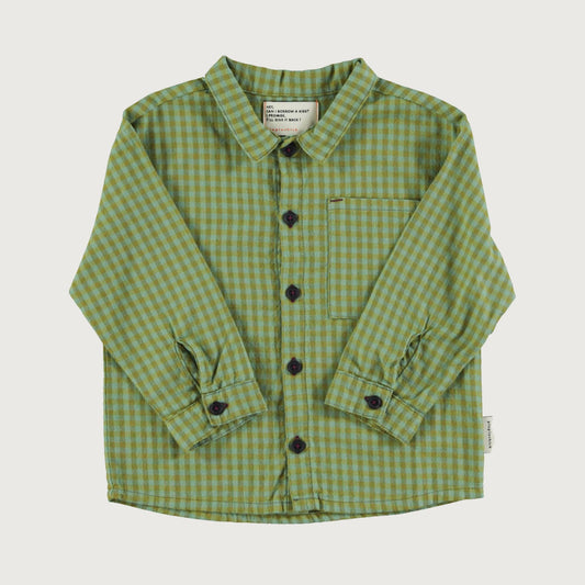 Piupiuchick GREEN checkered shirt