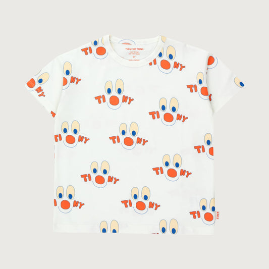 Tinycottons Clowns Tee offwhite
