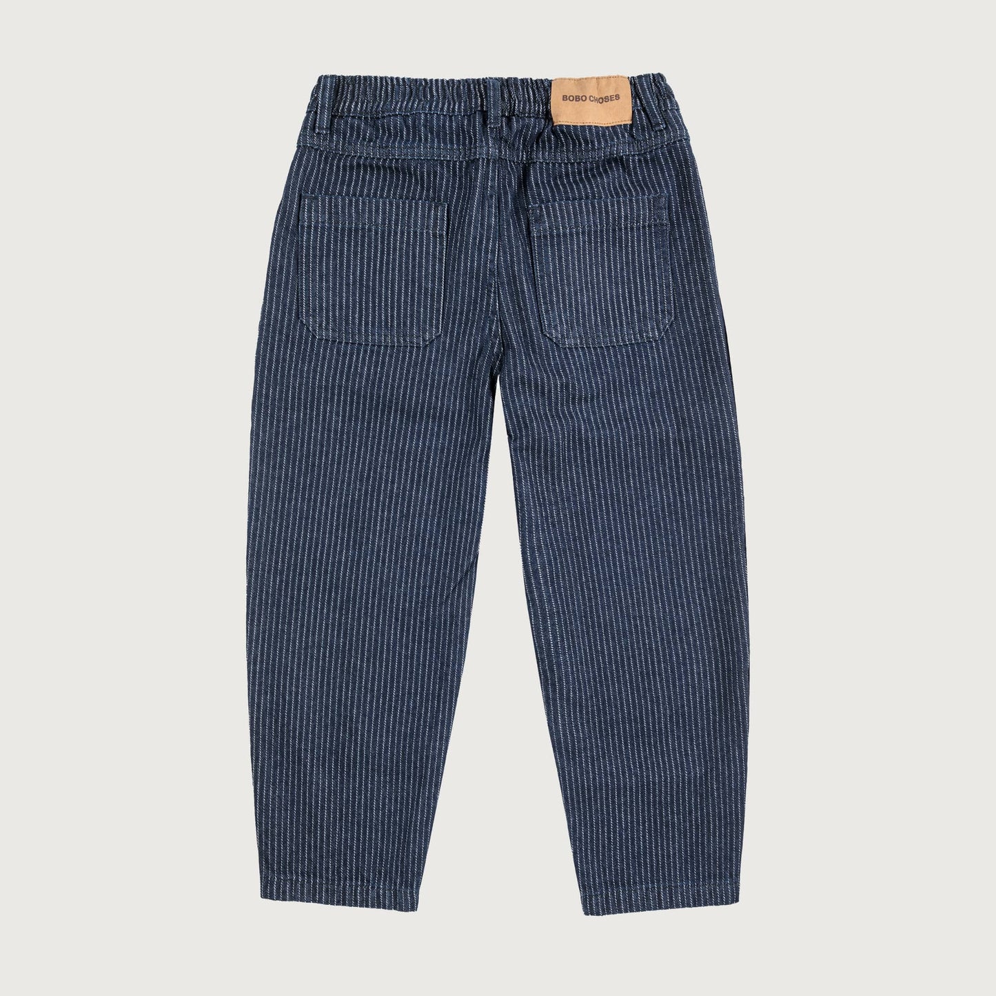 Bobo Choses TIC TAC TOE denim pants navy blue