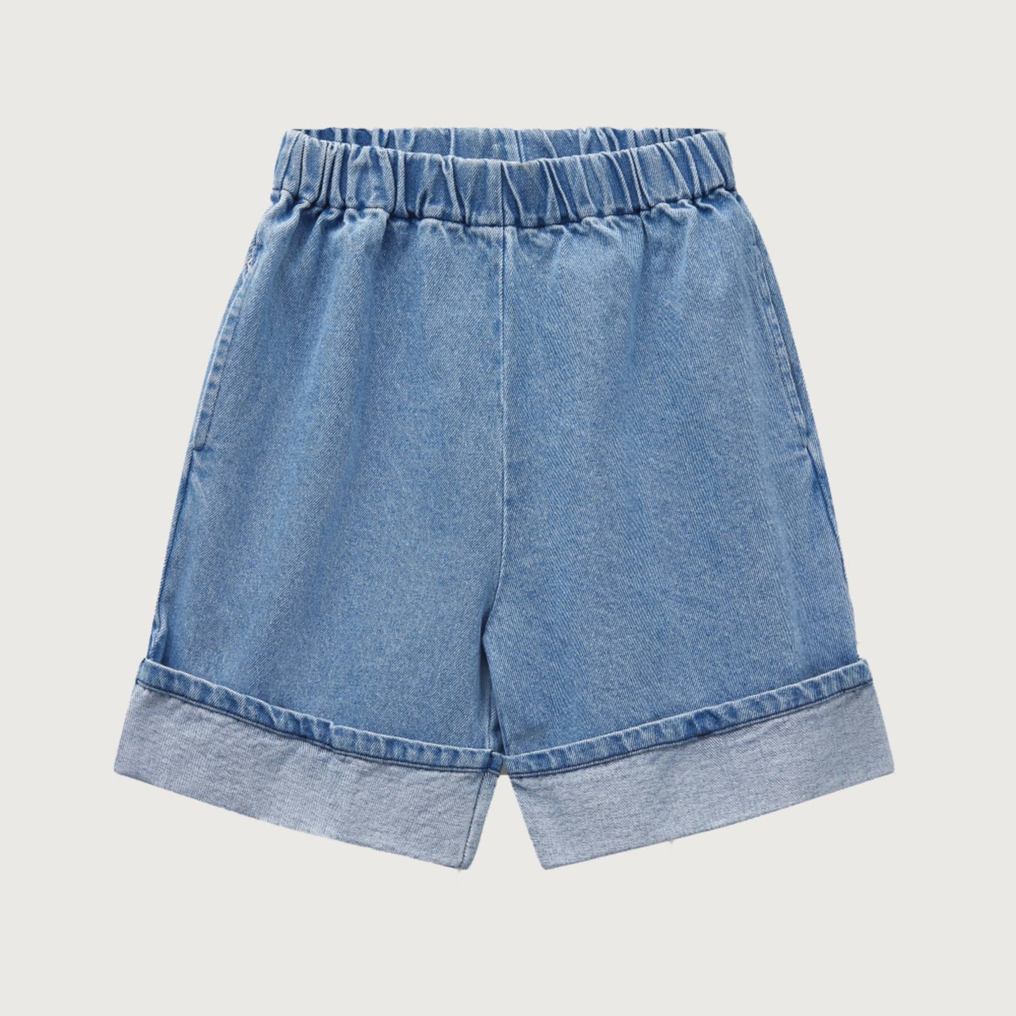 Wynken Keel culotte mid bleach wash / 10Y