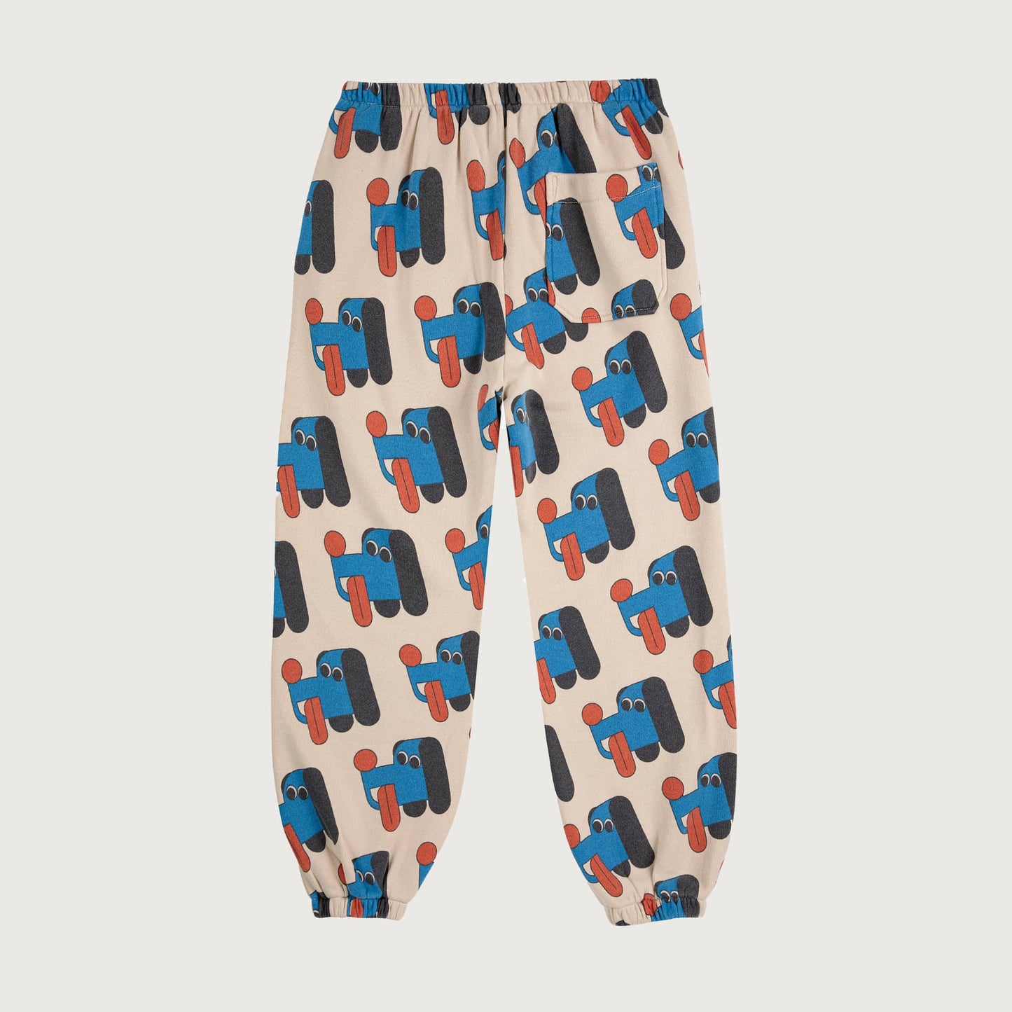 Bobo Choses DOGGY MATE all over joggings offwhite