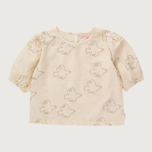 Tinycottons Doves Blouse light cream