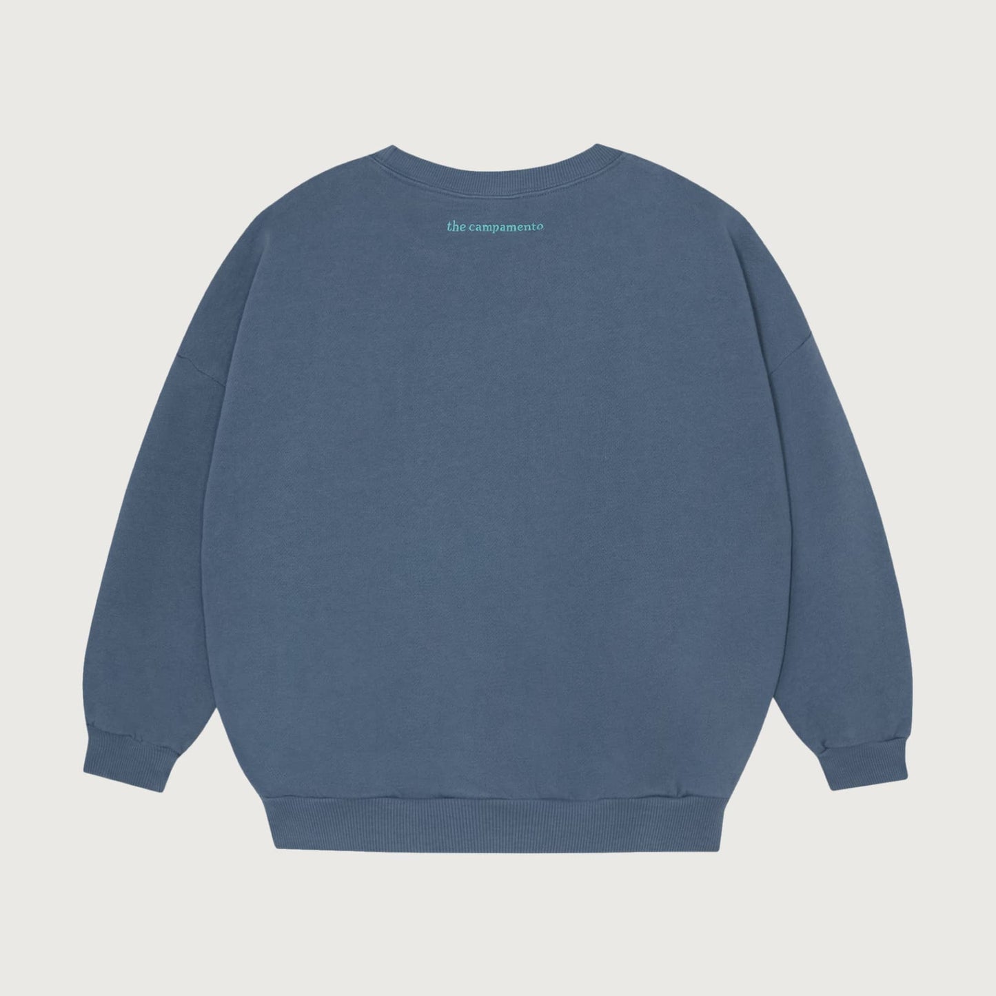 The Campamento FAMILY ON THE COUCH sweatshirt blue