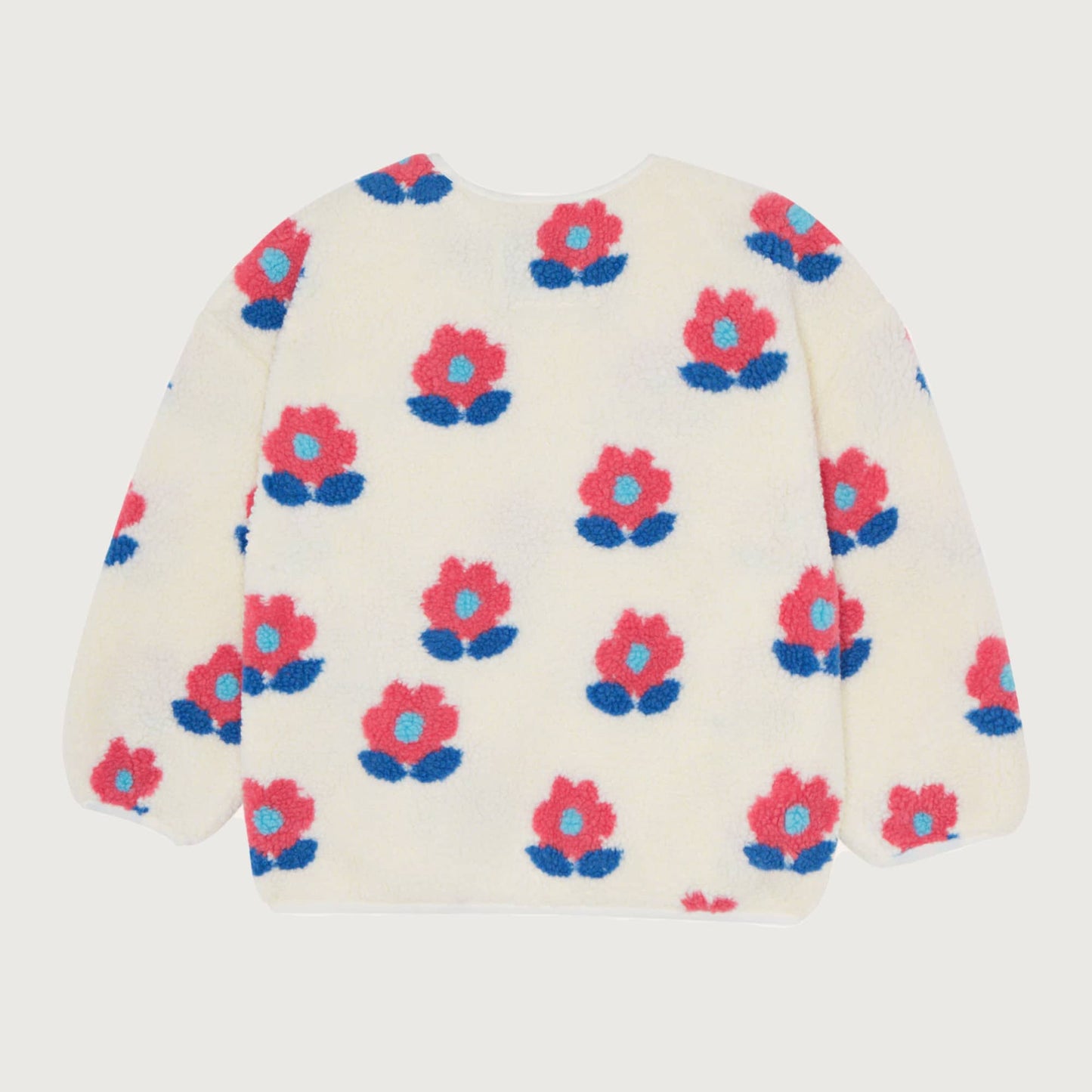 The Campamento Big Flowers jacket ecru