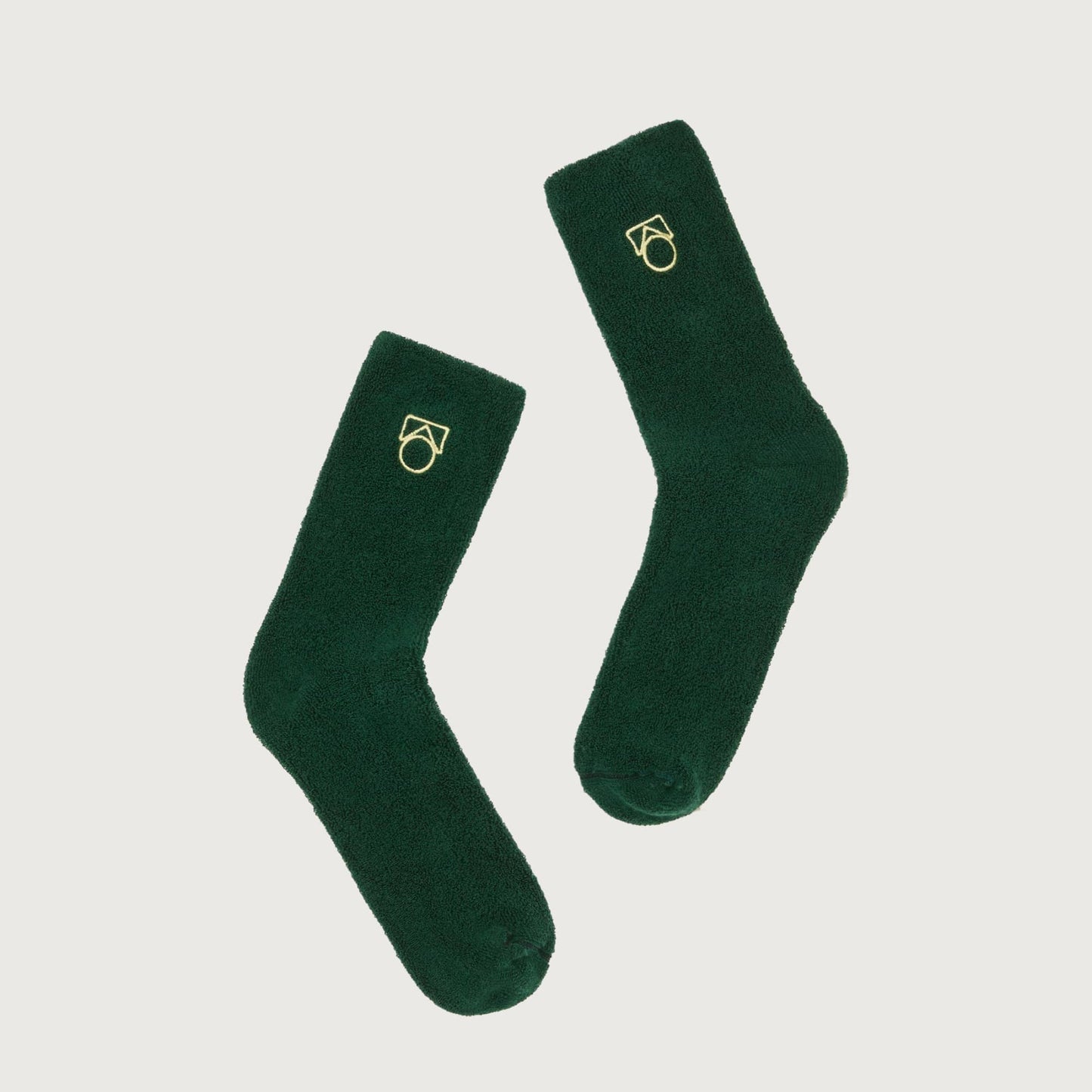 Main Story terry sock dark green