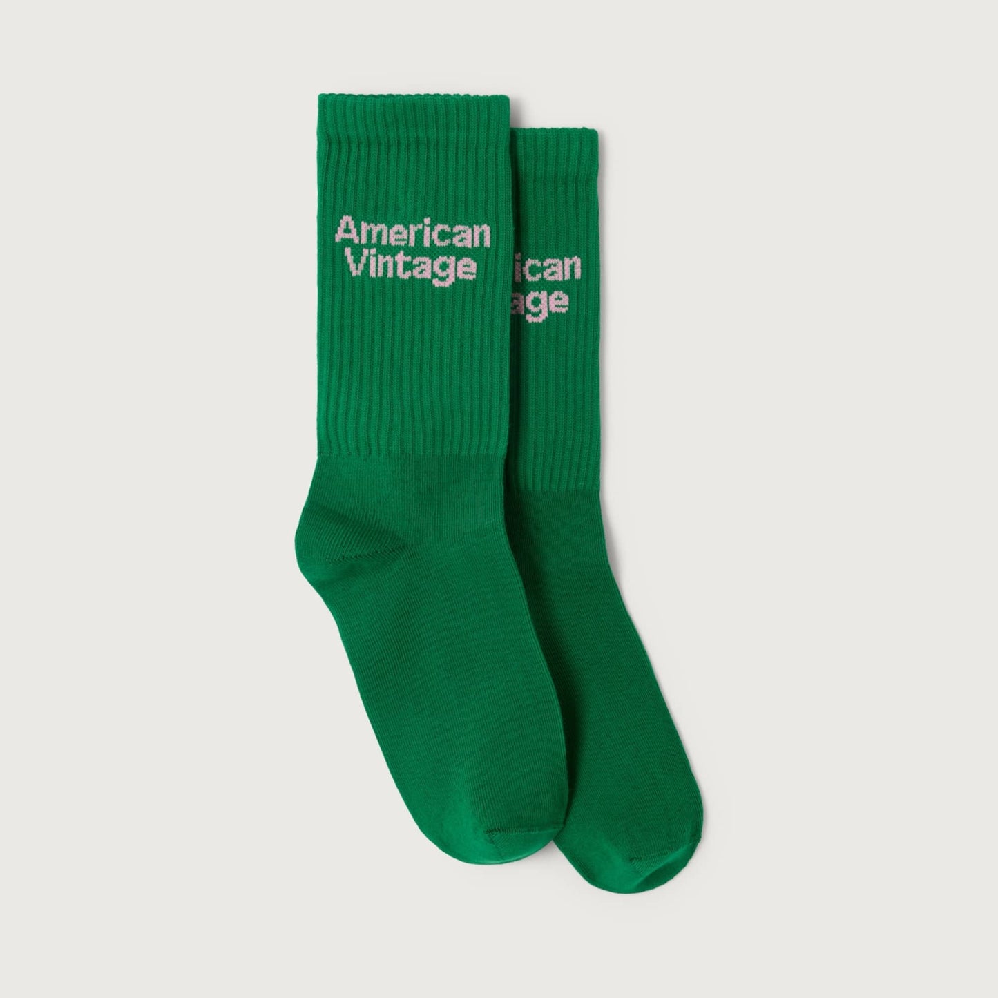 American Vintage Kids Clypsun socks vert