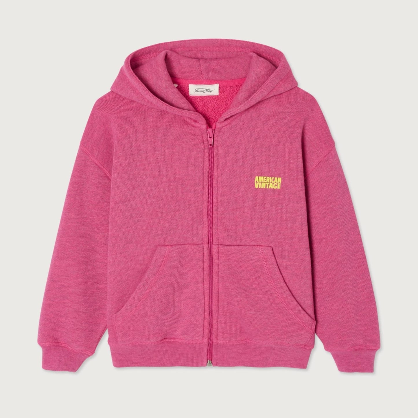 American Vintage Kids Doven sweat geranium fluo surteint