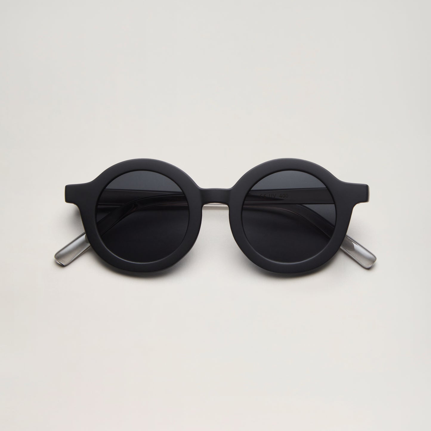 Signature round sunnies BLACK (KID)