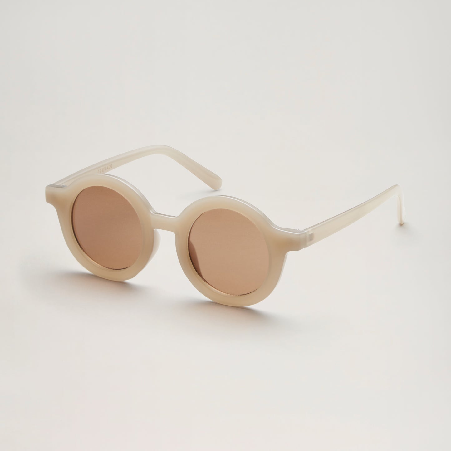 Signature round sunnies BEIGE (KID)