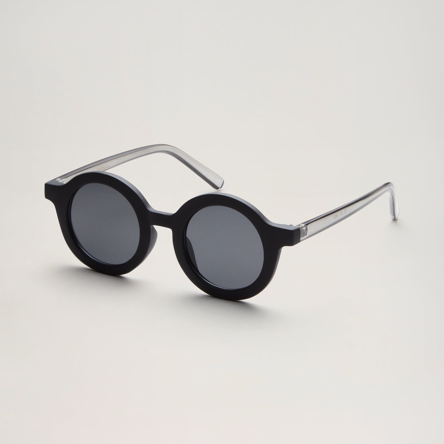Signature round sunnies BLACK (KID)