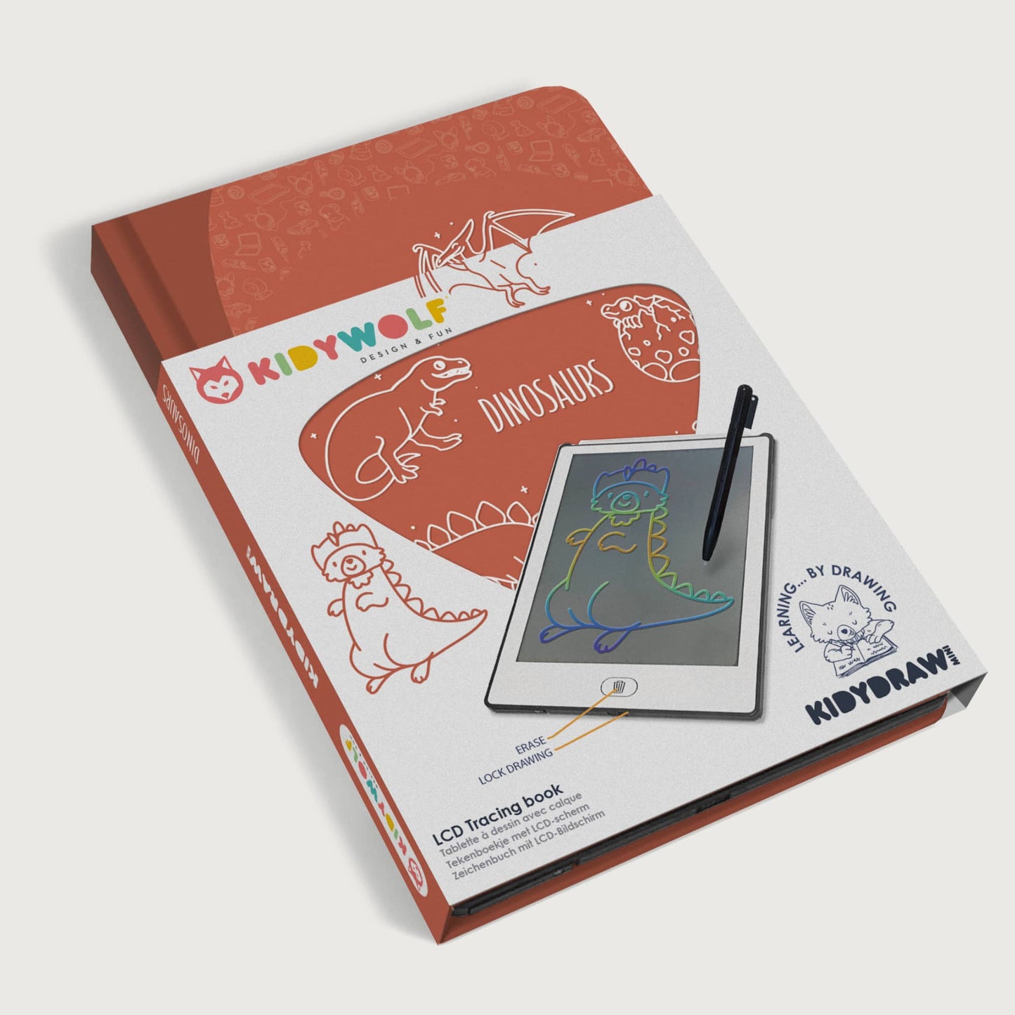 Kidywolf Kidydraw mini DINO