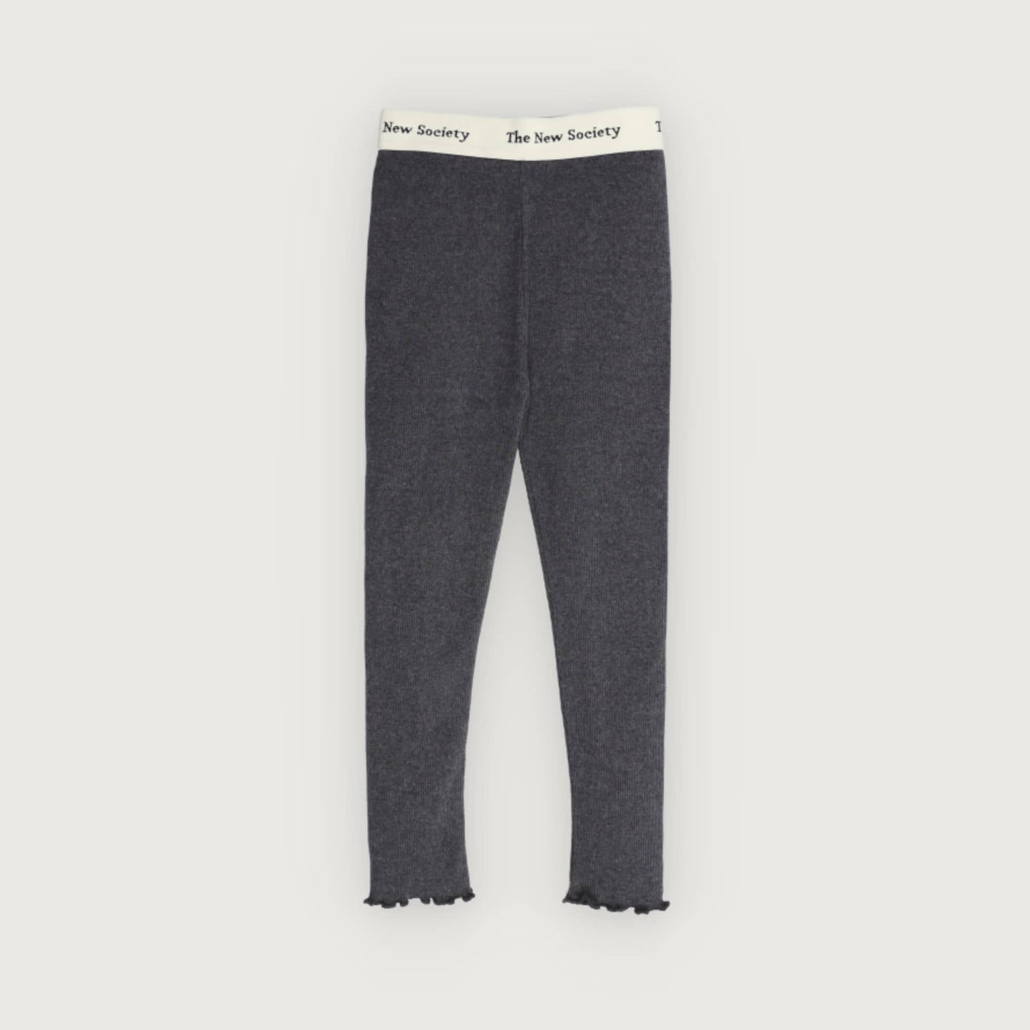 The New Society TNS Rib Legging galactic grey melange