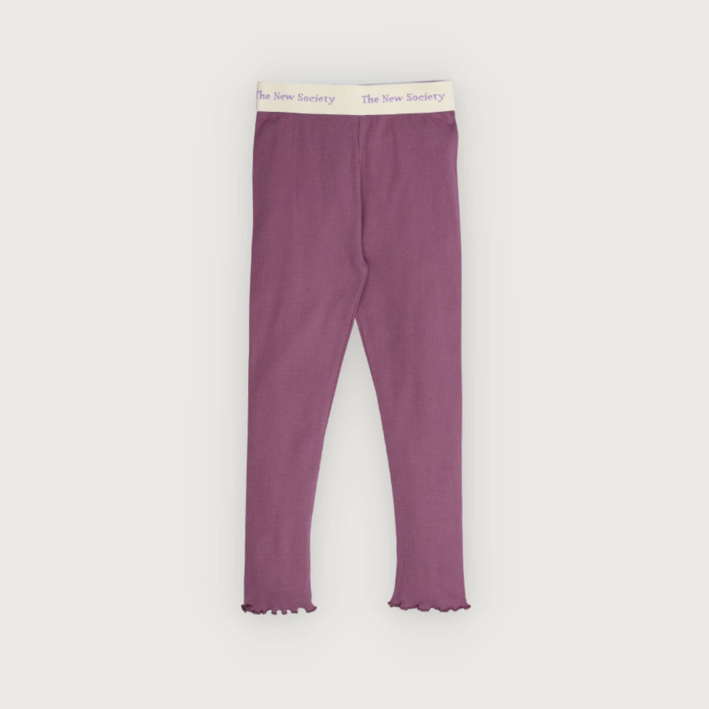 The New Society TNS Rib Legging grape bliss
