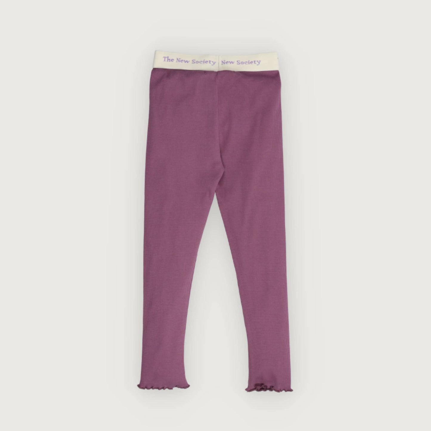 The New Society TNS Rib Legging grape bliss