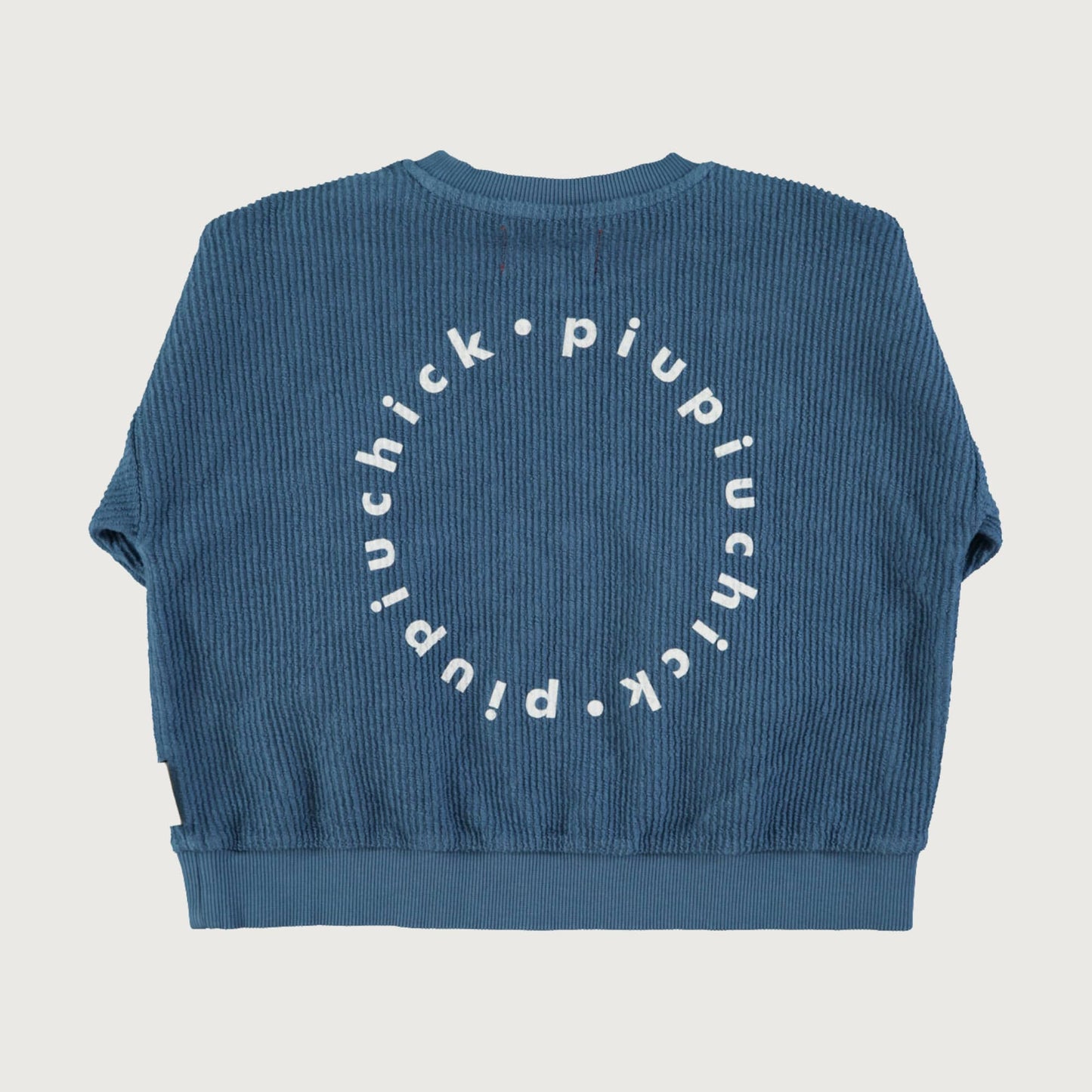 Piupiuchick LOGO sweatshirt blue