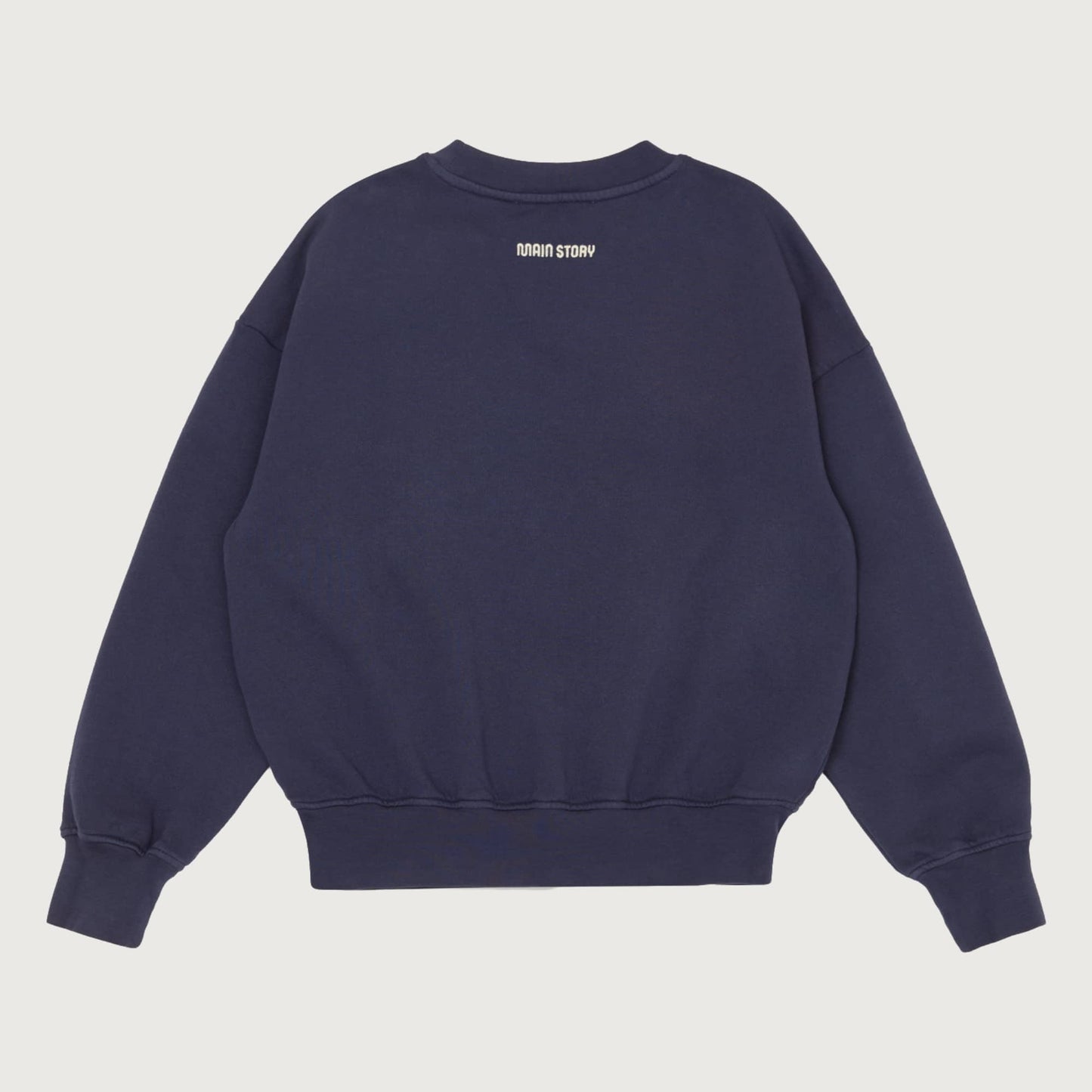 Main Story Bubble sweatshirt graystone blue