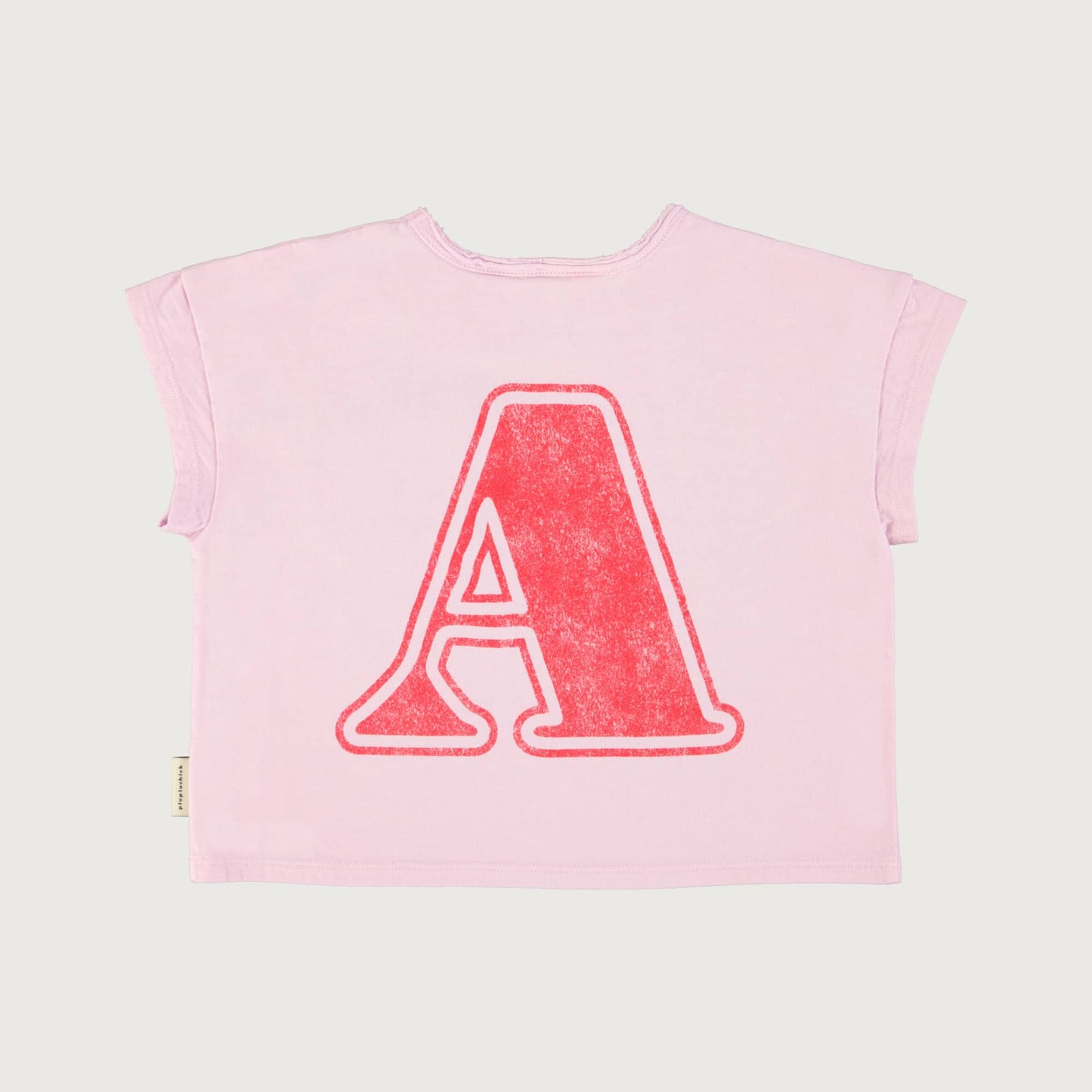 Piupiuchick T-shirt lilac with A print