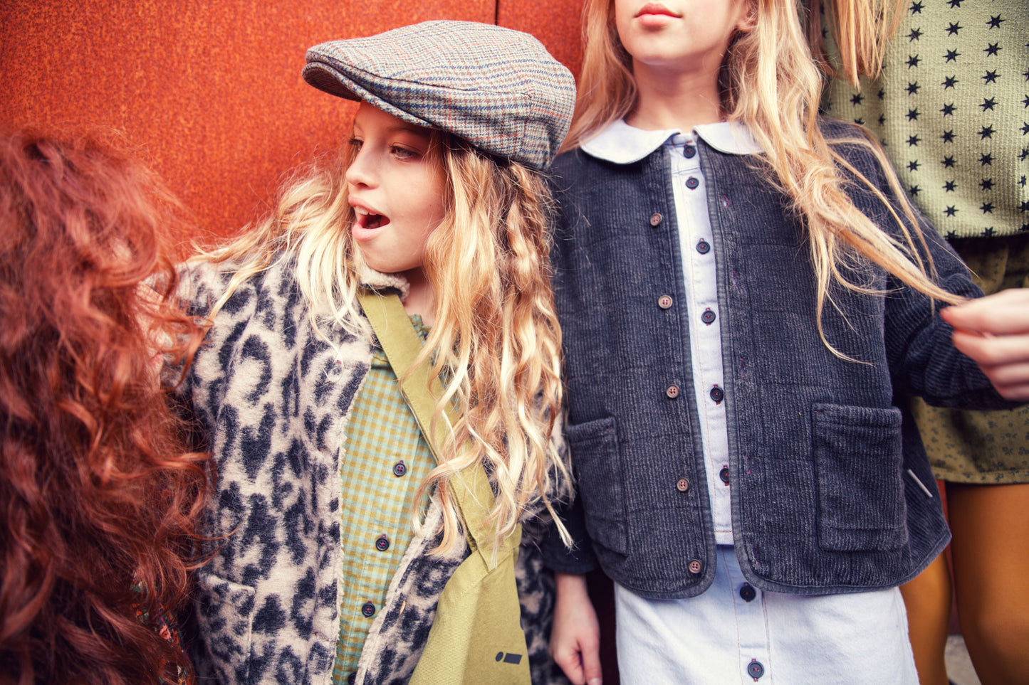Piupiuchick Jacket ecru with ANIMAL print