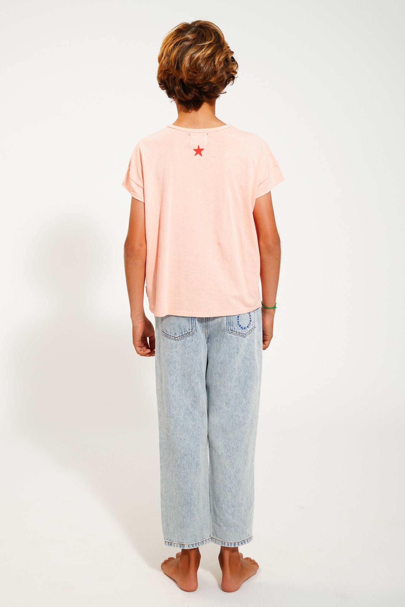 Piupiuchick pink t-shirt with TIGER print