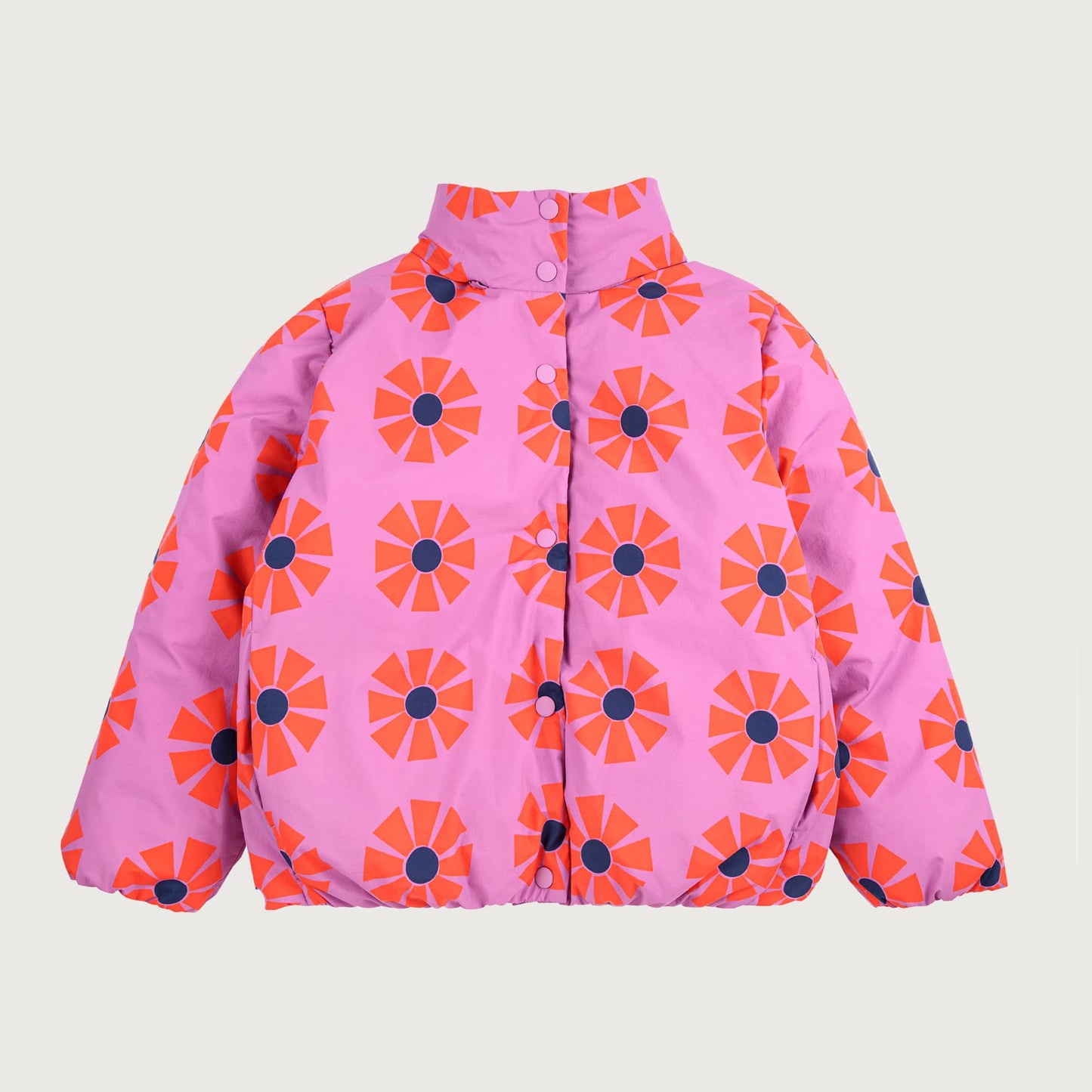 Bobo Choses KALEIDOSCOPE all over anorak purple