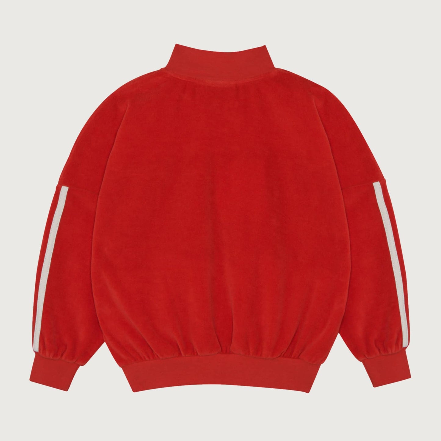 The Campamento Red contrast sweatshirt