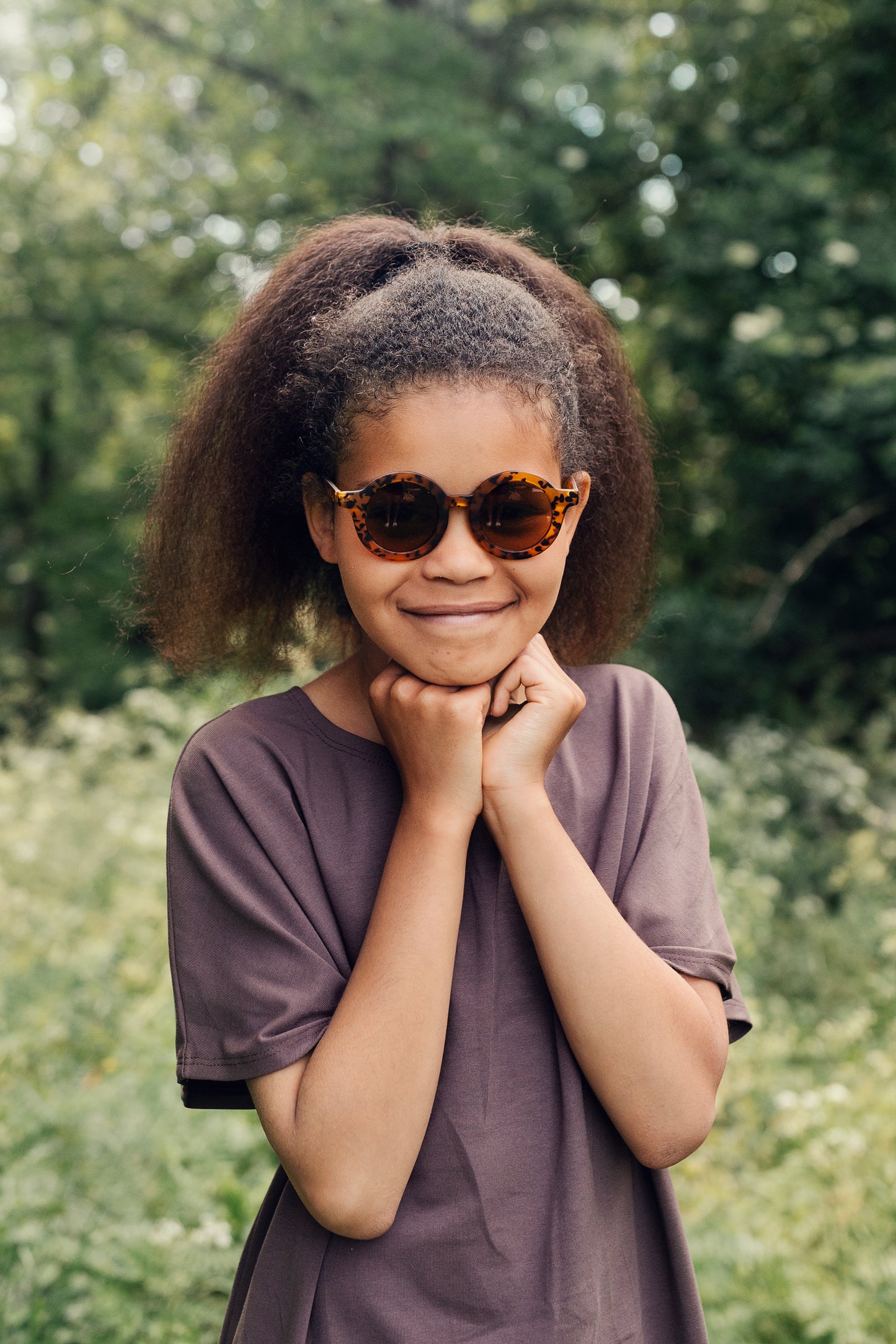 Signature round Kid sunnies TURTLE