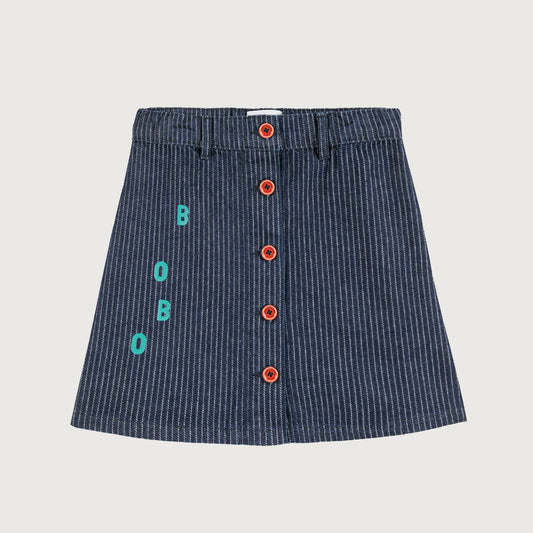 Bobo Choses denim skirt navy blue