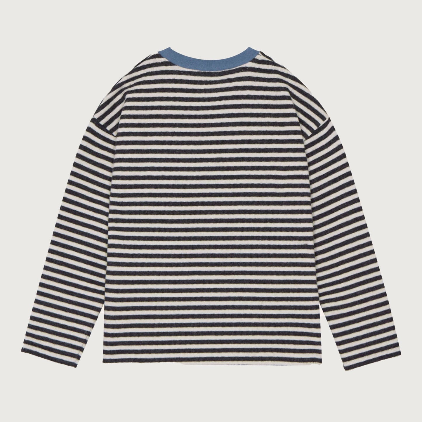 The Campamento Bicolor Stripes T-shirt grey