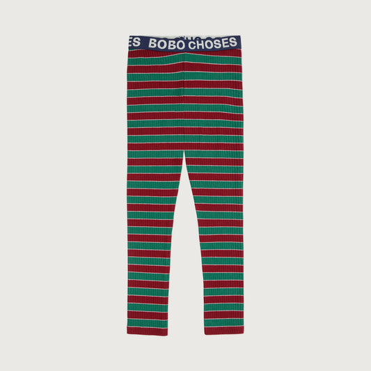 Bobo Choses MULTICOLOR STRIPES legging