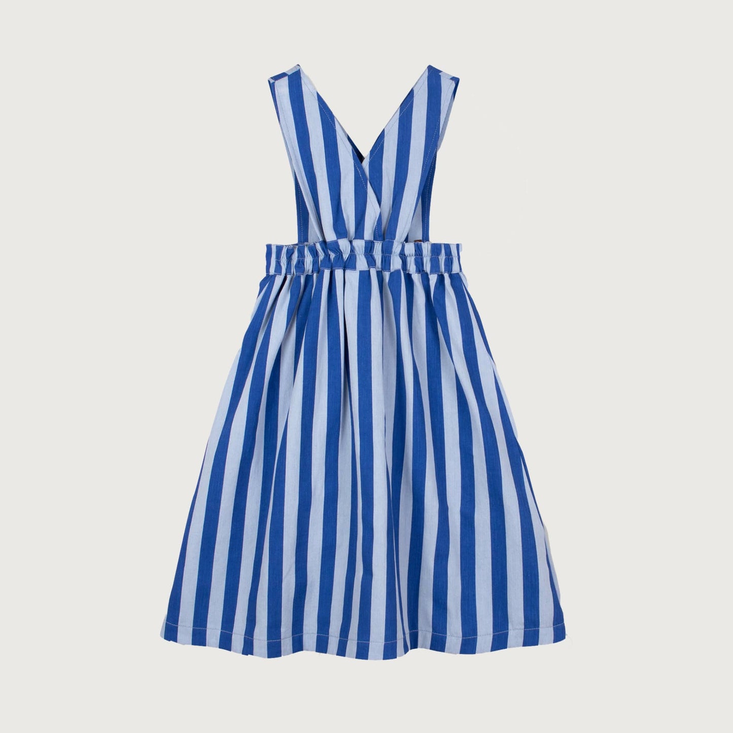Wynken ANNKA Pinafore Dress artists blue stripe