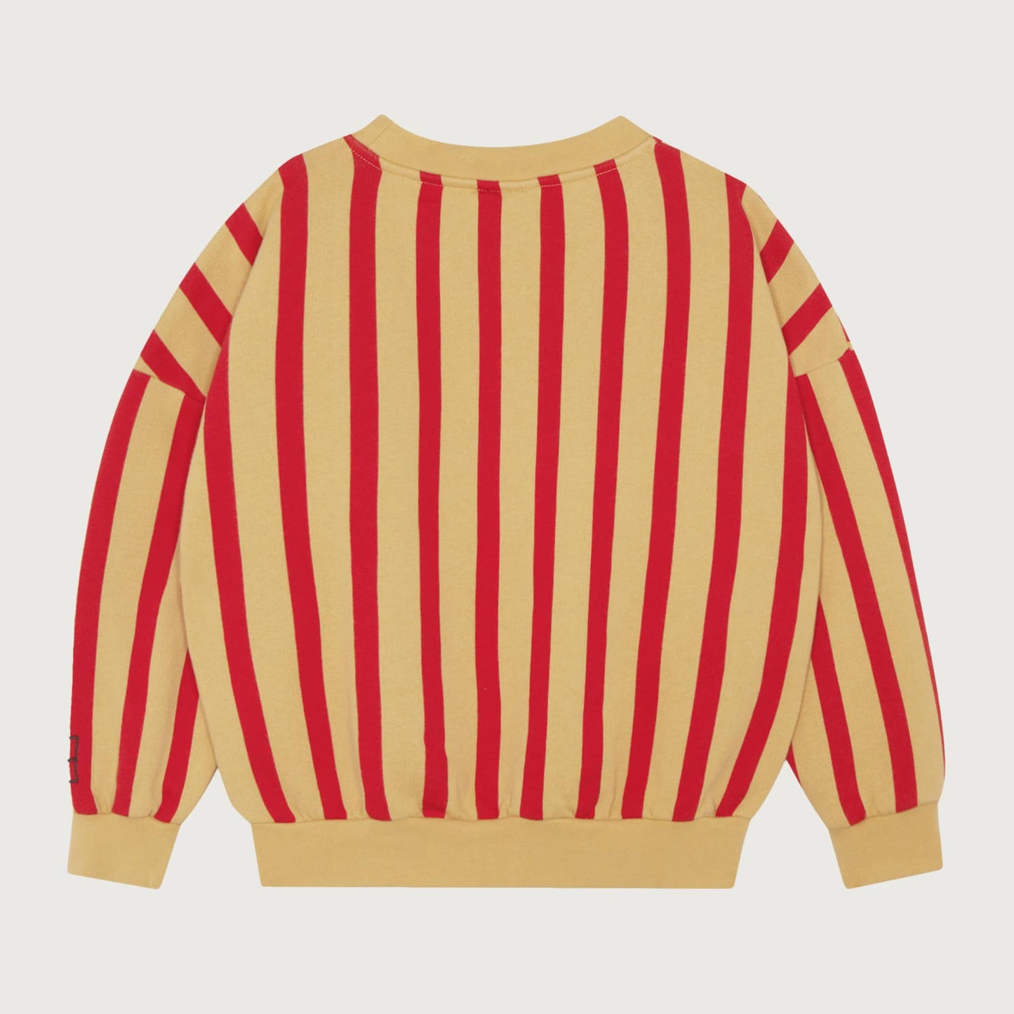 The Campamento Red stripes sweatshirt yellow