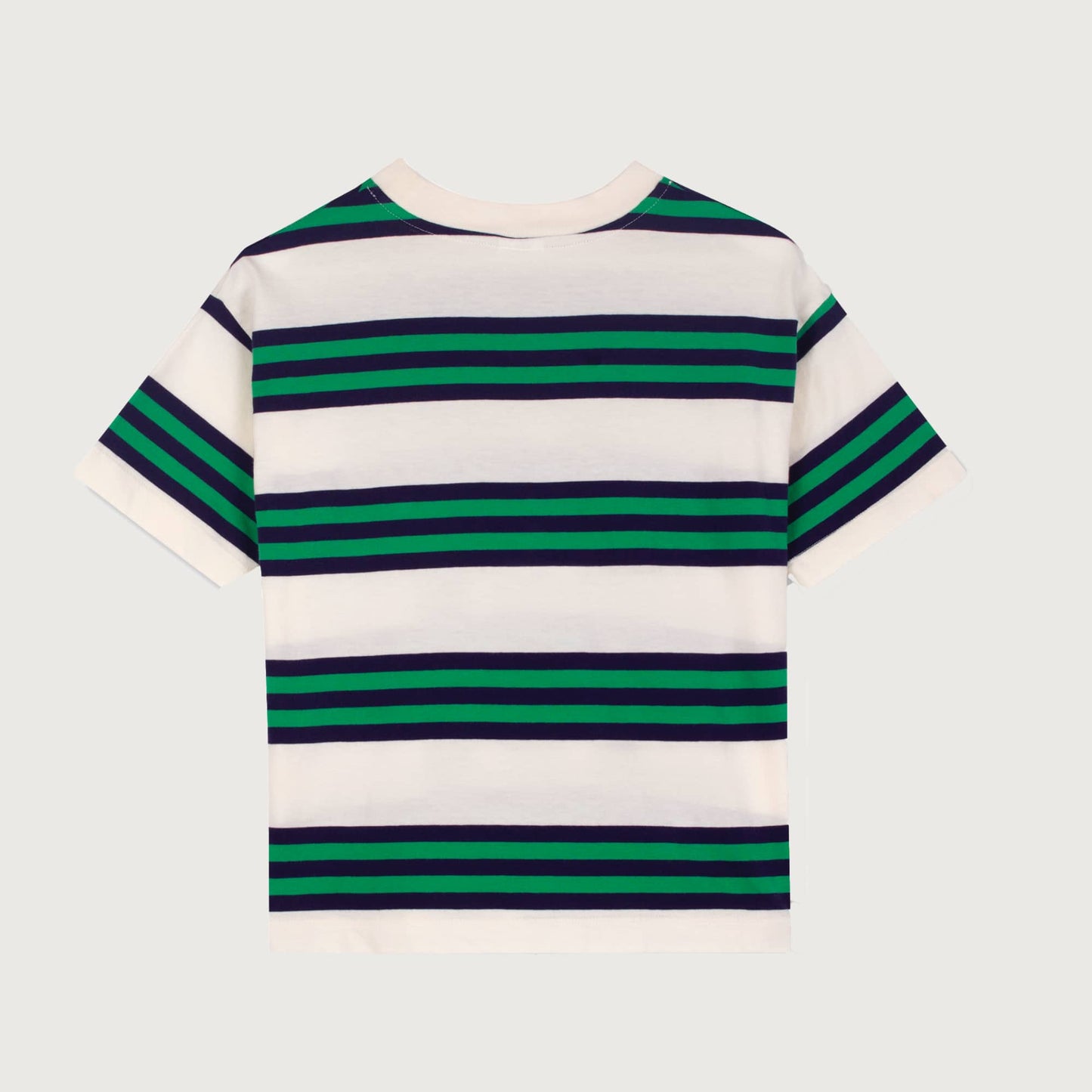 Wynken TRIPLE STRIPE Tee navy green