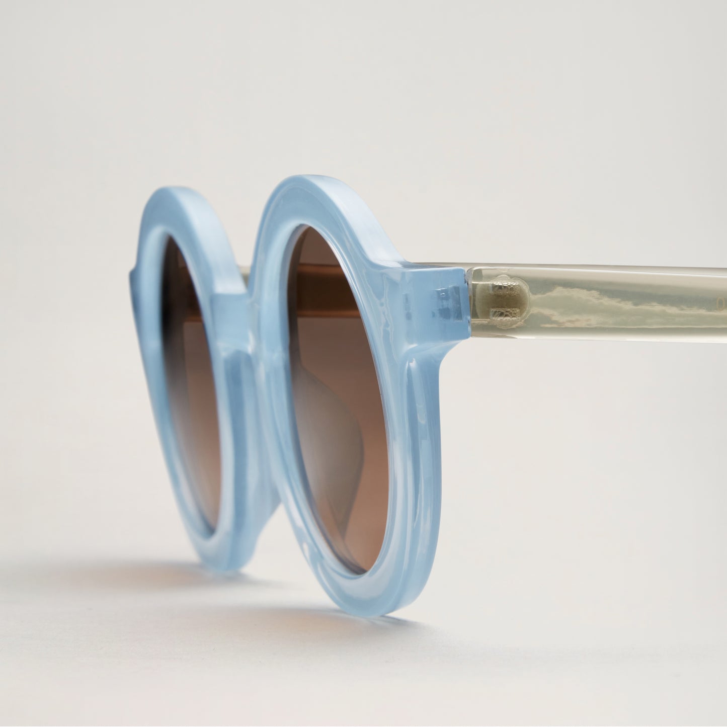 Signature round sunnies BLUE (KID)