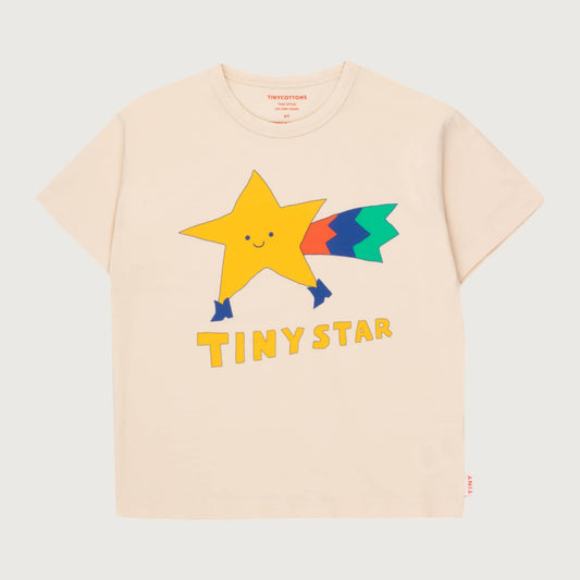 Tinycottons Tiny Star Tee light cream