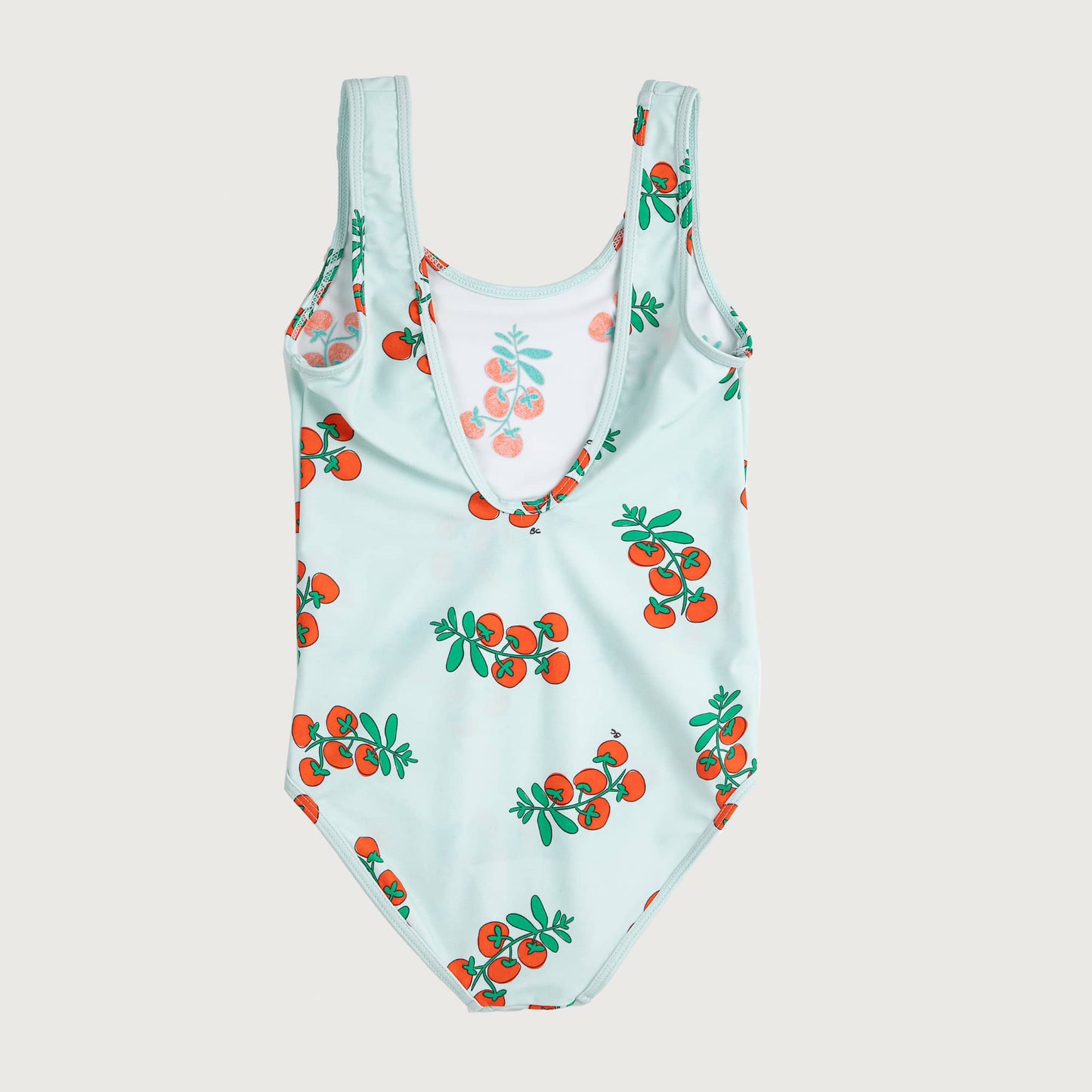 Bobo Choses JUICY TOMATOES all over swimsuit light blue