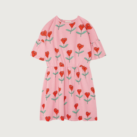 The Campamento Tulips Allover Pink Dress