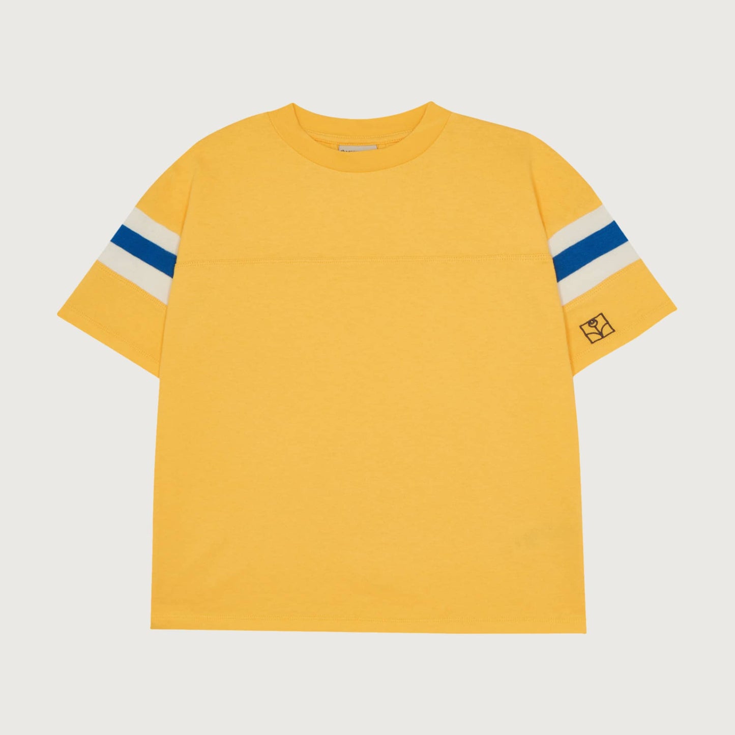 The Campamento Bicolor Bands Yellow T-shirt