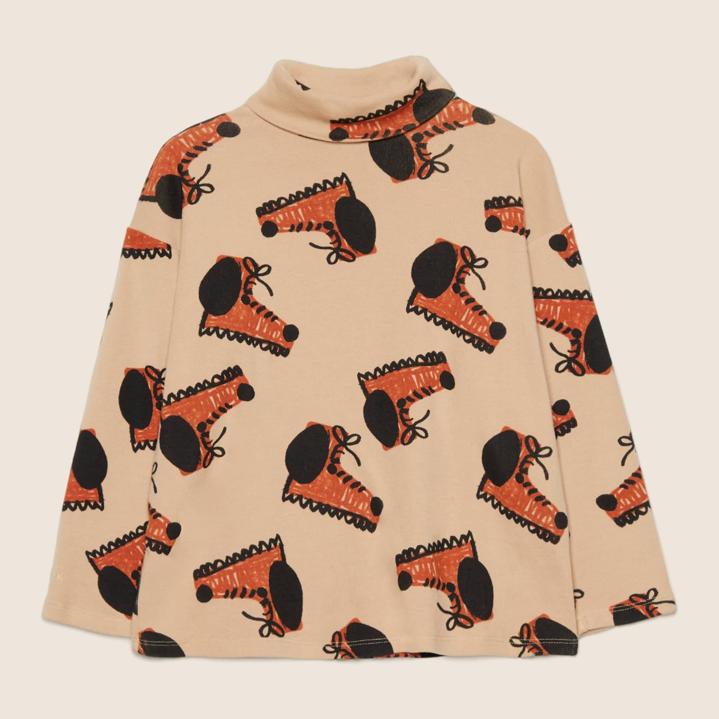 Weekend House Kids DOGS BOOTS turtle neck sand / 2Y